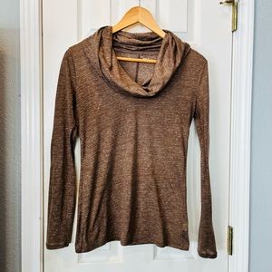Gap brown cowl neck long sleeve.  Good condition. Size S
